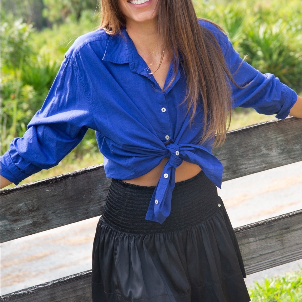NWT Natural Life Button down top